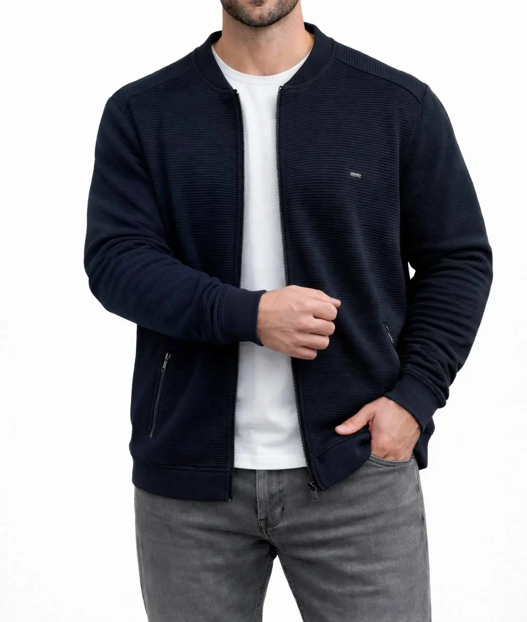 سویشرت مردانه جلو زیپ آرمان